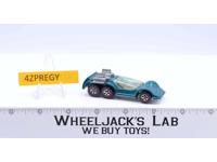 Six Shooter Aqua 1971 Redline Hot Wheels Mattel Vintage RL