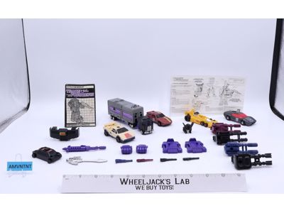 Menasor 100% Complete Vintage 1986 G1 Transformers Hasbro Action Figure