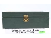Wooden Footlocker Foot Locker W/Gear Tray 1964 GI Joe ARAH Hasbro Vintage