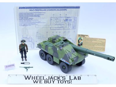 Slugger Tank W/ Thunder 100% Complete GI Joe 1984 Hasbro Action Figure Vehicle