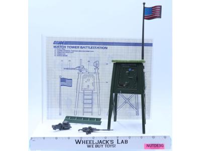 Watch Tower 100% Complete 1984 G.I. Joe Hasbro Action Figure Vintage