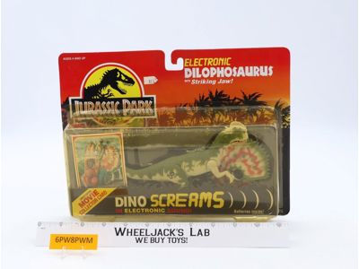 Electronic Dilophosaurus Jurassic Park Dino Screams 1993 Kenner NEW MOSC SEALED