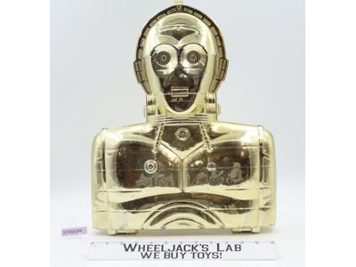 C-3PO Action Figure Storage Case Star Wars 1983 Kenner Vintage