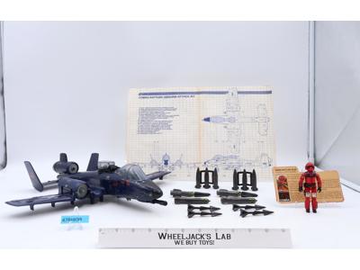 Cobra Rattler W/ Wild Weasel Complete GI Joe 1984 Hasbro Action Figure Vehicle
