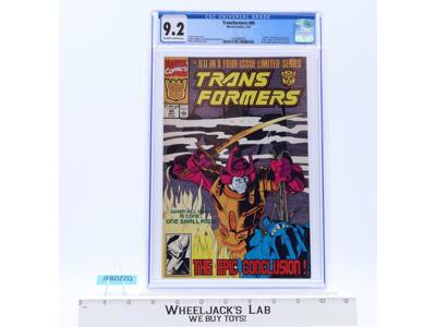 Transformers CGC GRADED 9.2 Off-White Pages Marvel Comic #80 July 7/91