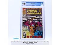 Transformers CGC GRADED 9.2 Off-White Pages Marvel Comic #80 July 7/91