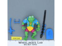 Genghis Frog 100% Complete Teenage Mutant Ninja Turtles TMNT Playmates 1989