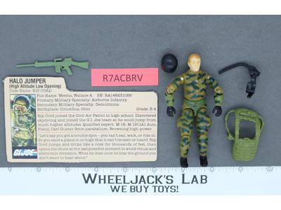 Rip Cord V1 100% Complete G.I. Joe 1984 Hasbro Vintage Action Figure