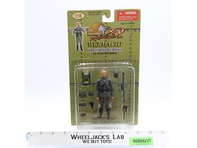 Wermacht German Artillery Crewman Ultimate Soldier 21st Century Toys NEW SEALED