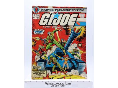 GI Joe A Real American Hero Marvel Treasury Edition #1 1982 Hasbro Comic Book