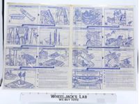 G.I. Joe General 1991 ORIGINAL Instructions/ Blueprints Hasbro Action Figure