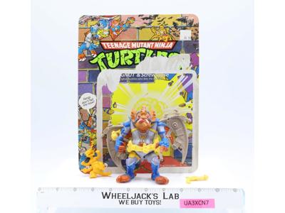 Wingnut & Screwloose W/Cardback 100% Complete TMNT 1990 Playmates Action Figure