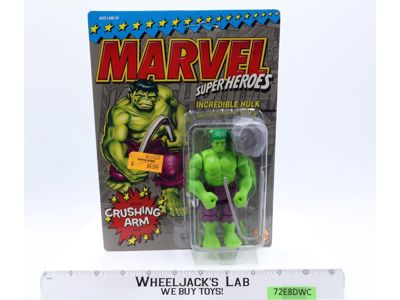 Hulk Marvel Super Heroes 1990 Toybiz Action Figure NEW MOSC SEALED