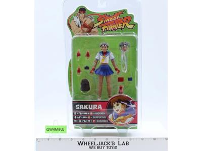 Sakura Street Fighter Round 3 2005 Capcom Sota Toys Action Figure NEW SEALED