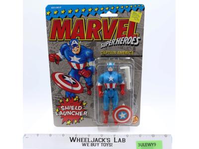 Captain America Shield Launcher Marvel Super Heroes 1990 Toybiz NEW SEALED
