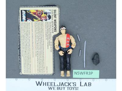 Quick Kick V1 100% Complete G.I. Joe 1985 Hasbro Vintage Action Figure