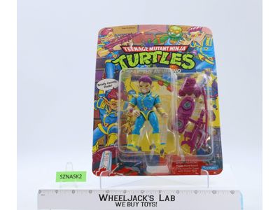 Zak the Neutrino Teenage Mutant Ninja Turtles TMNT 1991 Playmates NEW SEALED