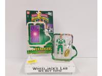 Auto Morphin Green Ranger 100% Complete Power Rangers 1994 Bandai Action Figure