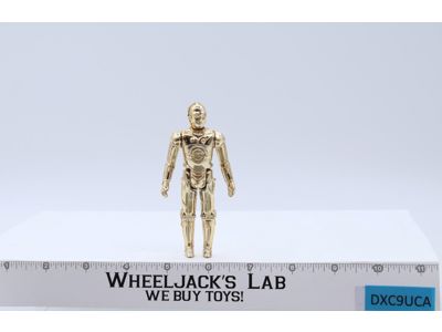 C-3PO DARK GOLD Complete Star Wars 1977 Kenner Vintage Action Figure NO REPRO