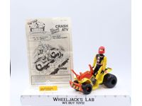 ATV W/ Flip 100% Complete Crash Dummies 1992 Tyco Action Figure Vehicle