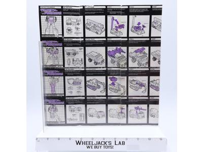 Devastator Giftset Instruction Manual Action Figure Hasbro G1 Transformers