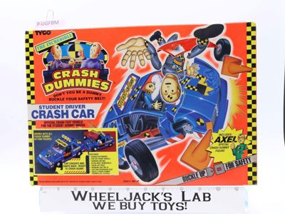 Student Driver Crash Car The Incredible Crash Dummies 1991 Tyco NEW SEALED