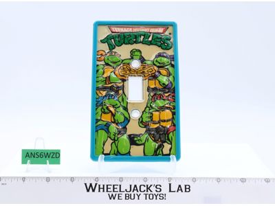 Teenage Mutant Ninja Turtles Light Switch Plate 1990 Mirage Studios