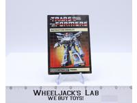 Prowl Action Figure Vintage Instruction Manual 1984 Hasbro G1 Transformers