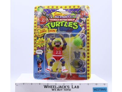 Slam Dunkin' Don Teenage Mutant Ninja Turtle Sewer Sports TMNT Playmates SEALED