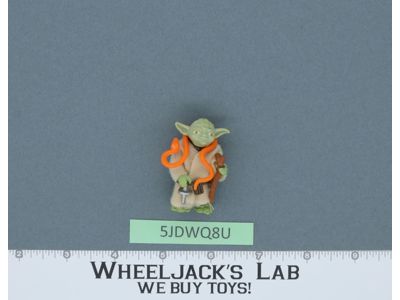 Yoda W/Orange Snake 100% Complete Star Wars ESB 1980 Vintage Kenner NO REPRO