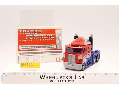 Optimus Prime 100% Complete Transformers Robots in Disguise 2006 Hasbro Figure