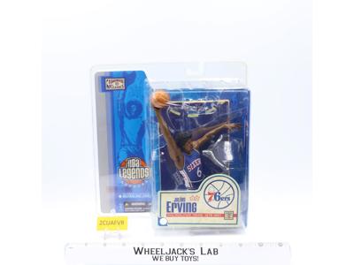 Julius Erving Philadelphia 76ers 1976-1987 NBA Legends 2005 McFarlane NEW SEALED