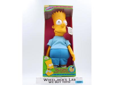 Talking Bart Simpson The Simpsons 1990 Dandee 18" Pull-String Doll NEW SEALED