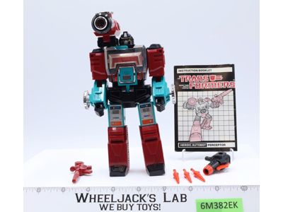Perceptor 100% Complete 1985 Vintage G1 Transformers Microscope Figure