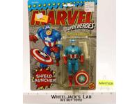 Captain America Shield Launcher Marvel Super Heroes MOSC 1990 Toybiz