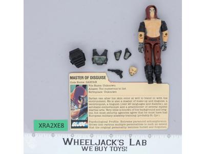 Zartan V1 100% Complete G.I. Joe 1984 Hasbro Vintage Action Figure