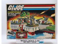 Tactical Battle Platform 100% Complete W/Box G.I Joe 1985 Vintage Hasbro Playset