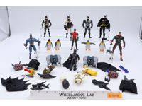 Lot of 12 Batman DC Superheroes Villains ToyBiz Kenner Figures + Accessories