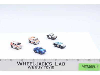 Lot of 5 First Responder Vehicles 1988-89 Vintage Galoob Micro Machines