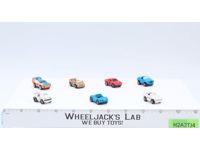 Lot of 7 Micro Machines Vehicles Cars 1980's Vintage Galoob OPENING DOORS
