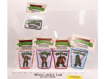 Lot of 5 Iron-On Patches Teenage Mutant Ninja Turtles TMNT Mirage Studios NEW