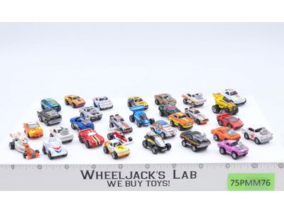 Lot of 30 Misc Car/Trucks/Vehicles 1988-89 Vintage Galoob Micro Machines