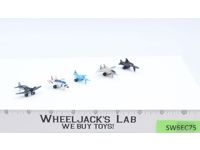 Lot of 5 Jets/Airplanes/Planes 1988-89 Vintage Galoob Micro Machines