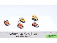 Lot of 5 Construction Vehicles 1988-89 Vintage Galoob Micro Machines