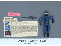 Cobra Officer V1 Straight Arms 100% Complete G.I. Joe 1982 Hasbro Vintage Figure