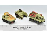 Missile Launcher Crusader & Raider Command Battle Kings 1975 Matchbox Vehicles