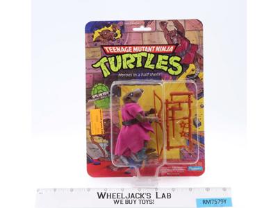 Splinter Teenage Mutant Ninja Turtles TMNT 1988 Playmates NEW MOSC SEALED