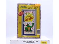 Party Door Sign Teenage Mutant Ninja Turtles TMNT 1988 Unique NEW SEALED