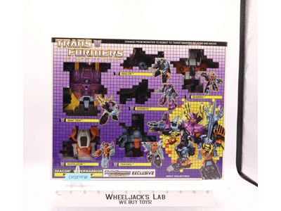 Piranacon Seacon Timelines 2008 Hasbro Transformers Collector's Club NEW MIB