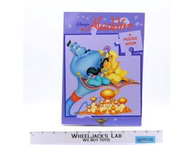 Aladdin Puzzle Book Disney 1993 Penguin Books Vintage NEW